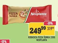 KOBASICA PIZZA ŠUNKA 330G NEOPLANTA
