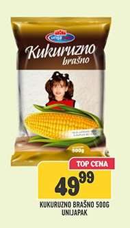 Kukuruzno brašno 500g Unijapak
