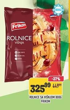 Rolnice sa višnjom 800g Frikom