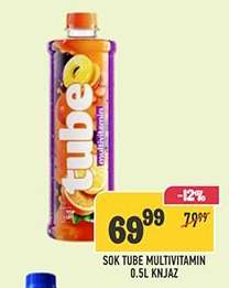 Sok Tube Multivitamin 0.5L Knjaz