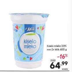 Kiselo mleko 2.8% mm Dr. Milk 400 g