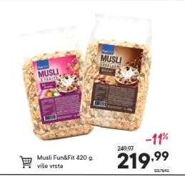 Musli Fun&Fit 420 g