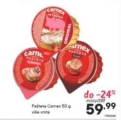 Pašteta Carnex 50 g