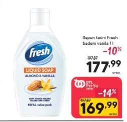 Sapun tečni Fresh badem vanila 1 l