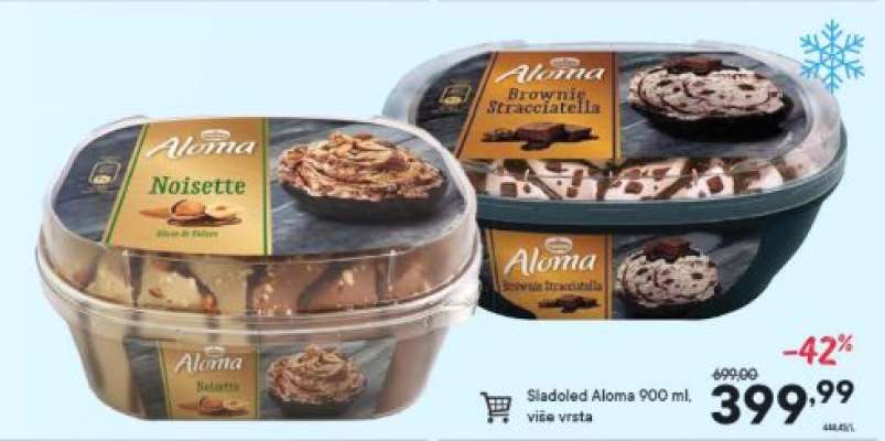 Sladoled Aloma 900 ml