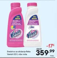 Sredstvo za skidanje fleka Vanish 0.5 l više vrsta