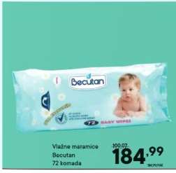 Vlažne maramice Becutan