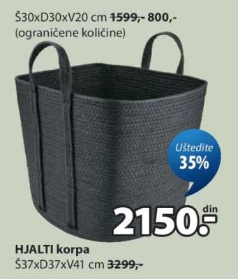 HJALTI korpa