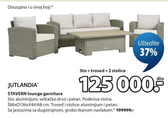 JUTLANDIA STAVERN lounge garnitura