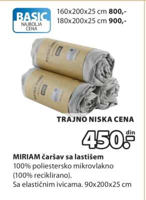 MIRIAM ČARŠAV SA LASTIŠEM