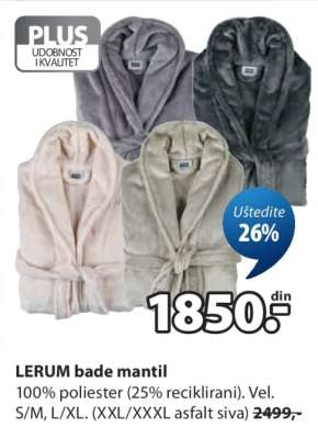 LERUM BADE MANTIL