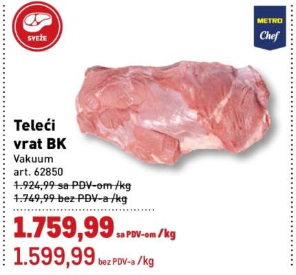Telecí vrat BK