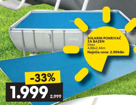 SOLARNI POKRIVAČ ZA BAZEN