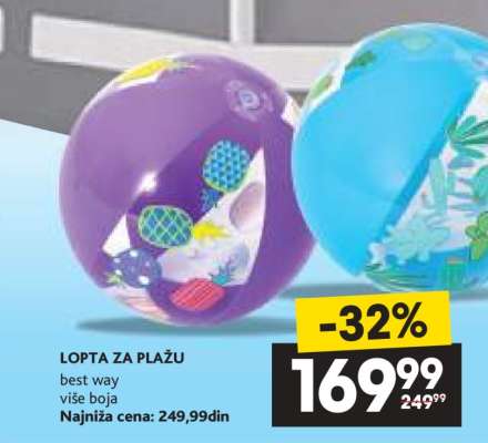 LOPTA ZA PLAŽU