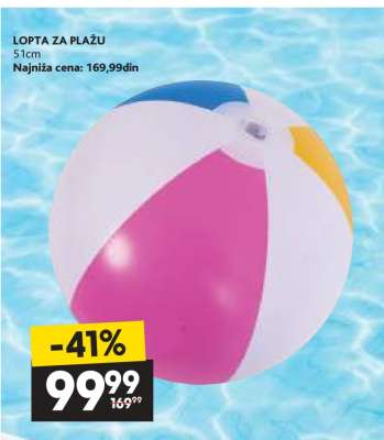 LOPTA ZA PLAŽU