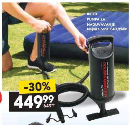 INTEX PUMPA ZA NADUVAVANJE