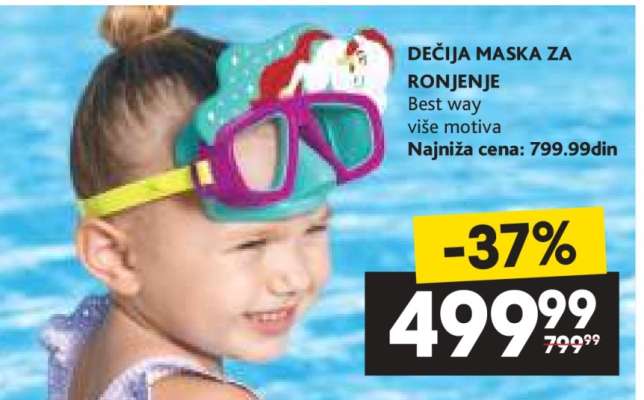 DEČIJA MASKA ZA RONJENJE