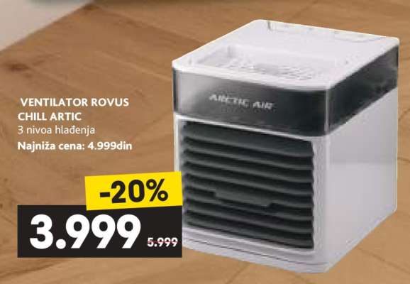 VENTILATOR ROVUS CHILL ARTIC