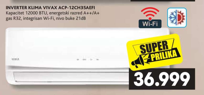 INVERTER KLIMA VIVAX ACP 12CH35AEFI