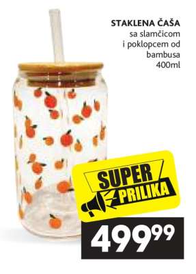 Staklena čaša