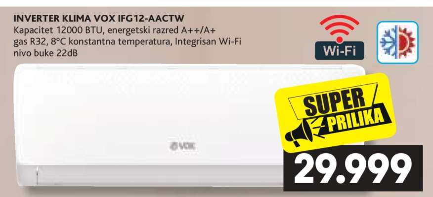 INVERTER KLIMA VOX IFG12-AACTW