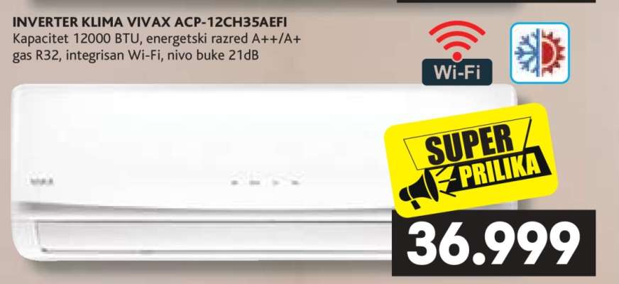 INVERTER KLIMA VIVAX ACP 12CH35AEFI