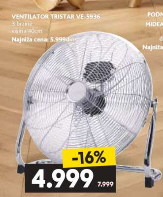 VENTILATOR TRISTAR VE-5936