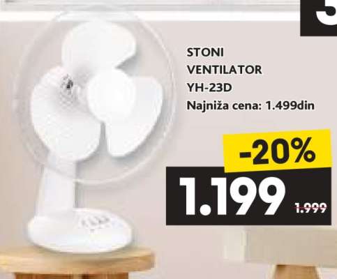 STONI VENTILATOR YH 23D