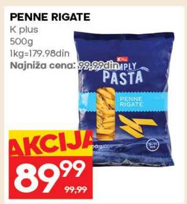 PENNE RIGATE