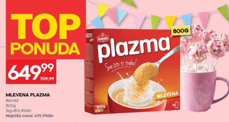 MLEVENA PLAZMA