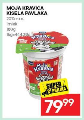 MOJA KRAVICA KISELA PAVLAKA