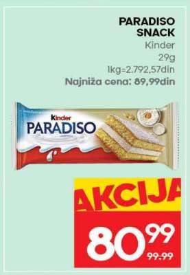 PARADISO SNACK