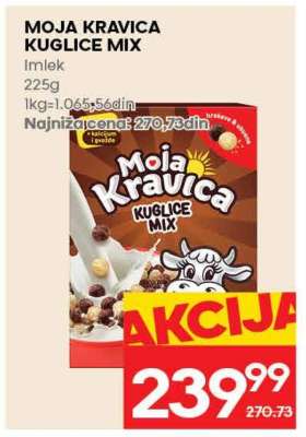 MOJA KRAVICA KUGLICE MIX