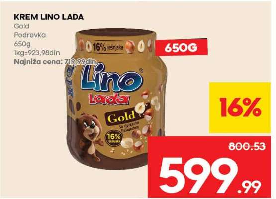 Krem Lino Lada