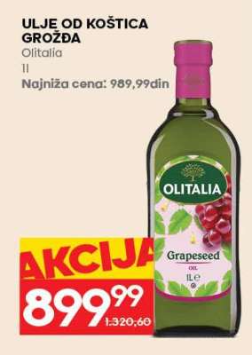 ULJE OD KOŠTICA GROŽĐA