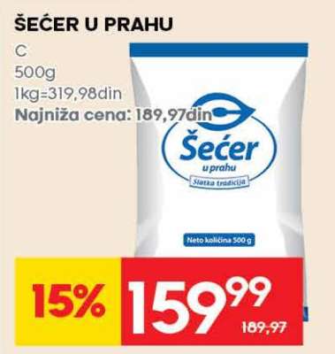 ŠEĆER U PRAHU