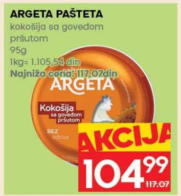 ARGETA PAŠTETA