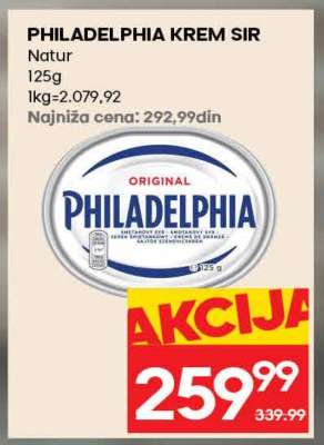 PHILADELPHIA KREM SIR