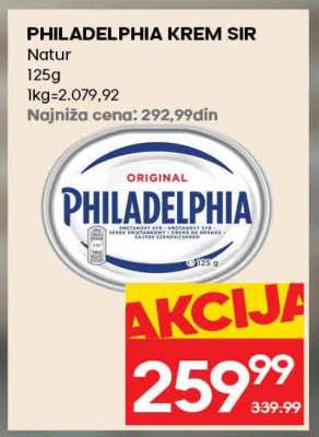 PHILADELPHIA KREM SIR