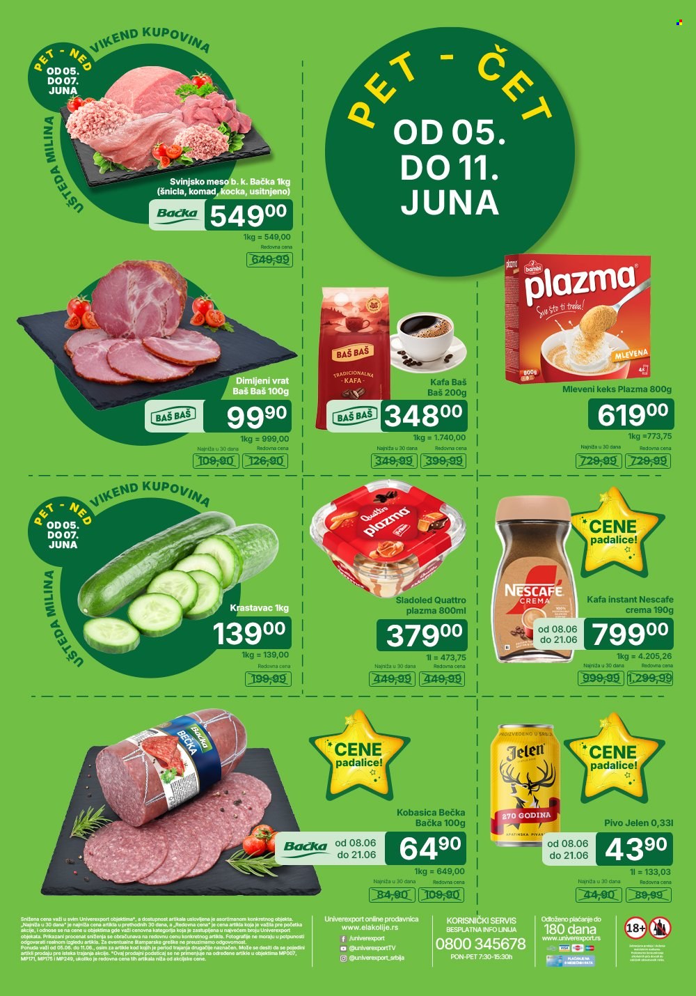 Univerexport katalog - 05.06.2026 - 11.06.2026. Stranica 1