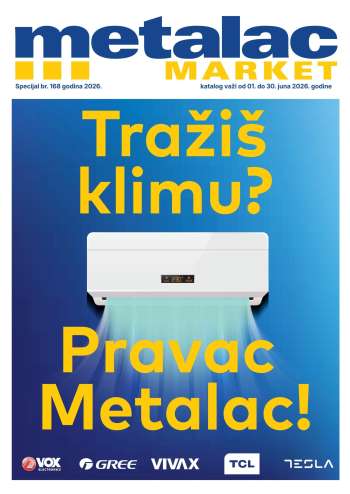 Metalac Market katalog - 01.06.2026 - 30.06.2026.