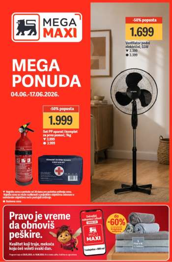 thumbnail - Katalog Mega Maxi - Nedeljni katalog