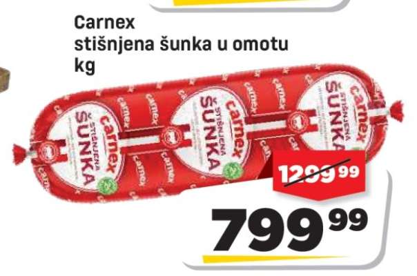 Carnex Stišnjena šunka u omotu