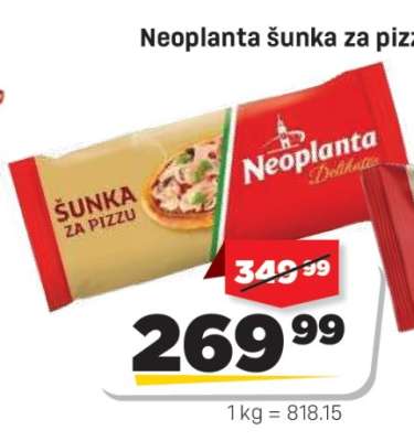 Neoplanta Šunka za pizzu