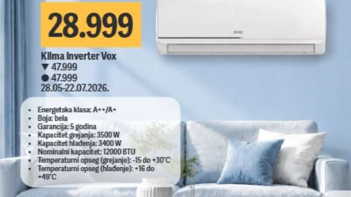 Klima inverter Vox
