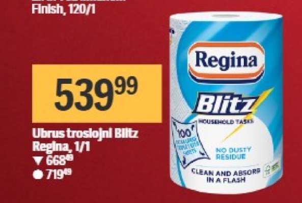 Ubrus troslojni Blitz Regina, 1/1