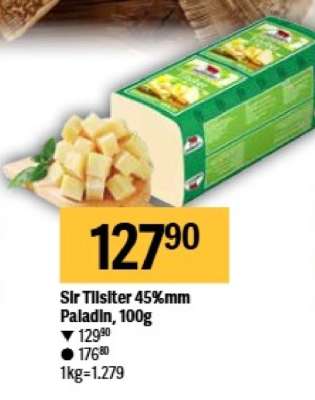 Sir Tilsiter 45 % mm Paladin , 100g
