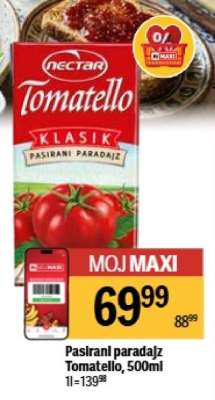 Pasirani paradajz Tomatello 500ml