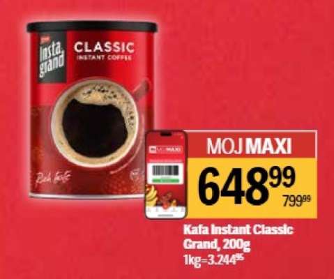 Kafa instant classic Grand 200g