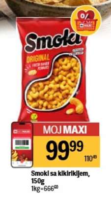 Smoki sa kikirikijem, 150g